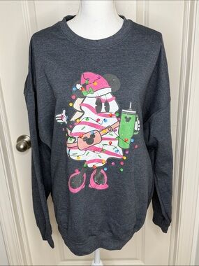 Minnie Mouse Holiday Graphic Sweatshirt size 2XL